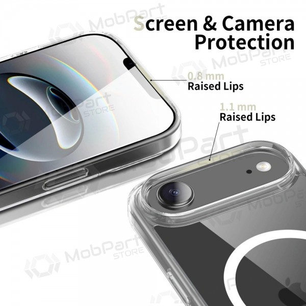 Funda para Apple iPhone Air -Tech-Protect Flexair Hybrid MagSafe- (transparente)