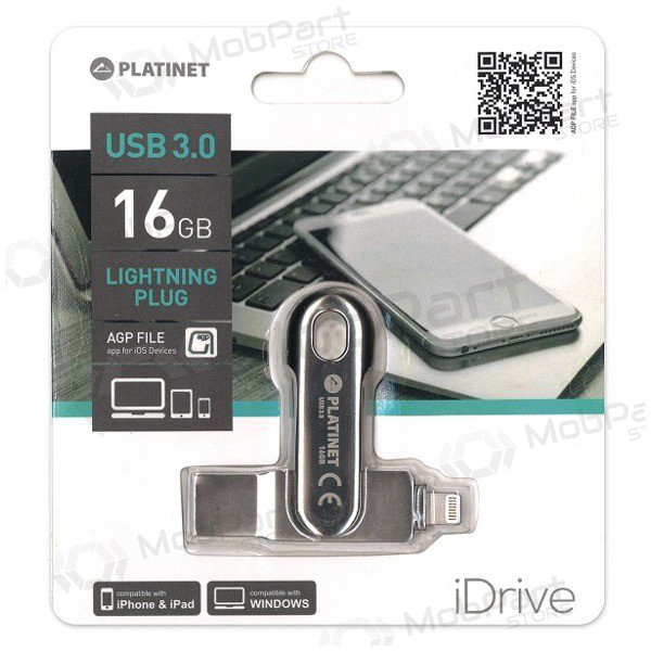 Memoria Platinet 16GB Lightning + USB 3.0
