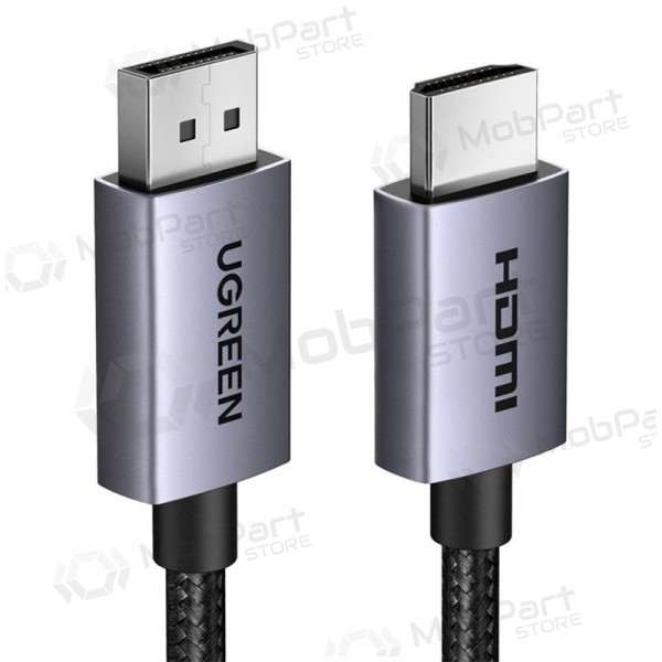 Cable HDMI Ugreen DP125 DisplayPort a HDMI 2 m 4K 30 Hz negro