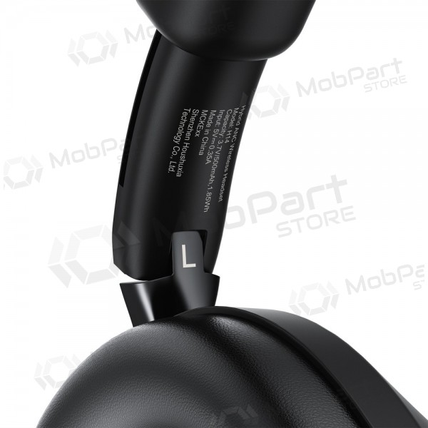 Auriculares inalámbricos con micrófono Acefast H14 Bluetooth USB-C negros