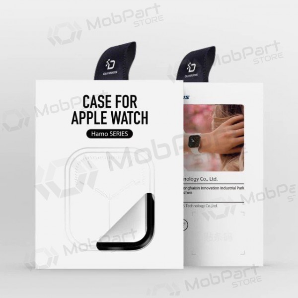 Protector de pantalla LCD / funda para Apple Watch 40mm - Dux Ducis Hamo (negro)