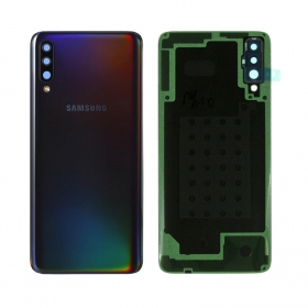 Samsung A705 Galaxy A70 2019 tapa trasera de la batería (negro) (usada grade C, original)