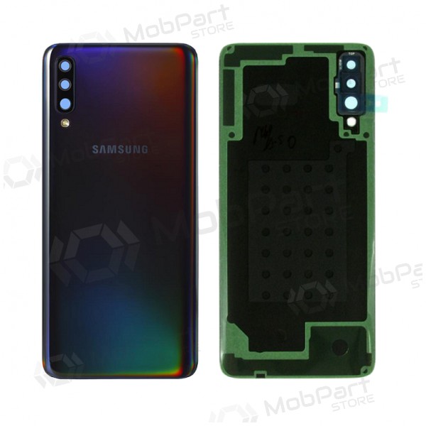 Samsung A705 Galaxy A70 2019 tapa trasera de la batería (negro) (usada grade C, original) Samsung A705 Galaxy A70 2019 tapa trasera de la batería (negro) (usada grade C, original)