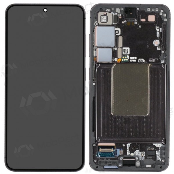 Pantalla Samsung Galaxy S24 (negra) (con marco) (original)