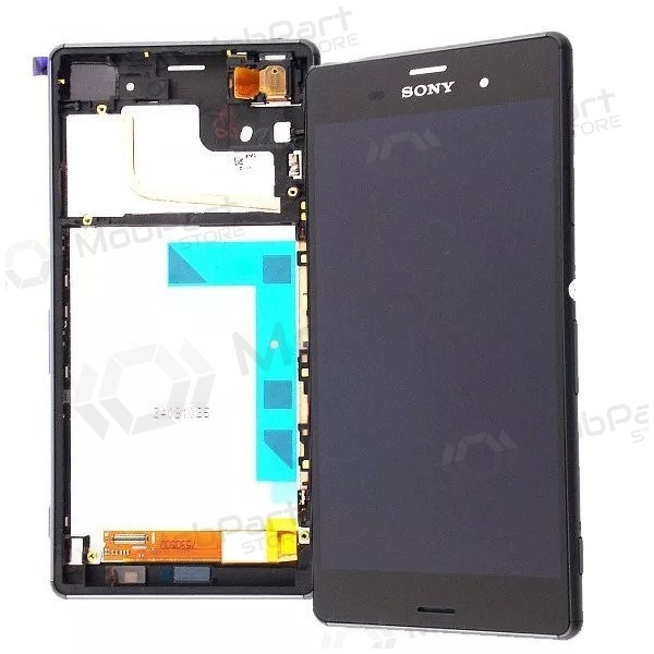 Sony D6603 Xperia Z3 pantalla (negro) (con un marco) (usada grade C, original)