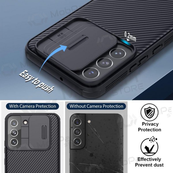 Google Pixel 7 Pro funda „Nillkin CamShield Pro“ (negro)