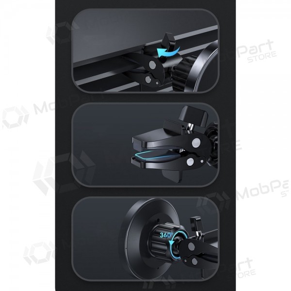 Cargador-laikiklis magnetinis automobilinis Joyroom JR-ZS240 MagSafe 15W negro
