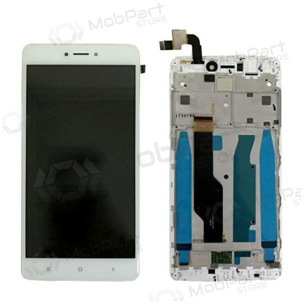 Xiaomi Redmi Note 4X (BV055FHM-N00-1909-R1.0) pantalla (con un marco) (blanco)