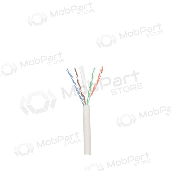 Cable de red LTECH UTP 5E clase de reacción al fuego Cca, sin halógenos (bobina de 305 m)