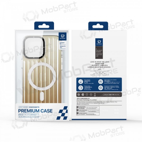 Funda para Apple iPhone 16e, 17e -Dux Ducis Zest- (Gradient Desert Gold)