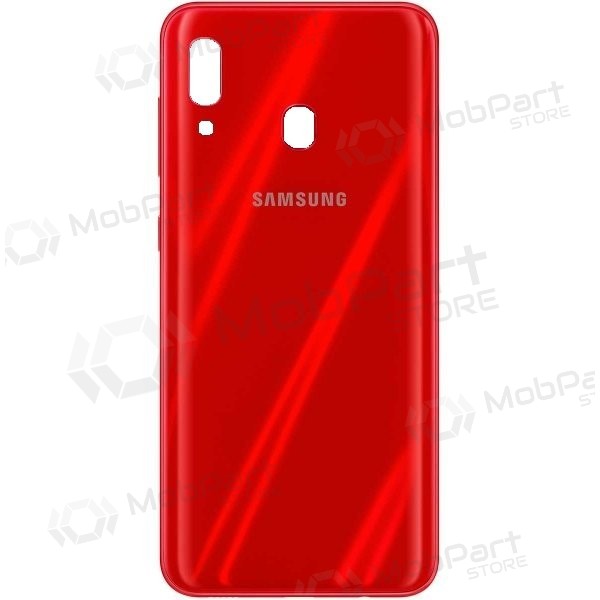 Samsung A305 Galaxy A30 2019 tapa trasera de la batería (rojo)
