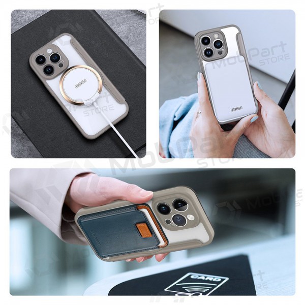 Funda para Apple iPhone 13 / 14 - Dux Ducis Skin X Pro (marrón)