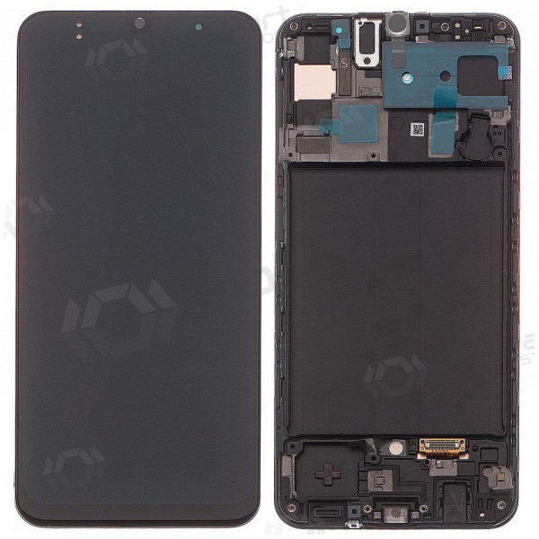 Samsung Galaxy A50 pantalla (negro) (con un marco) (refurbished)