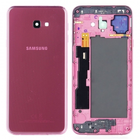 Samsung J415 Galaxy J4+ 2018 tapa trasera de la batería (rosado) (usada grade C, original)