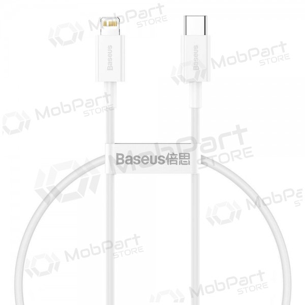 Cable Baseus Superior Type-C - Lightning PD 20W 0.25m (blanco) CATLYS-02