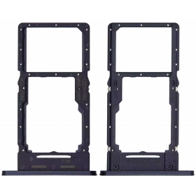 Soporte de tarjeta SIM para Samsung Galaxy A25 5G (negro) (original)