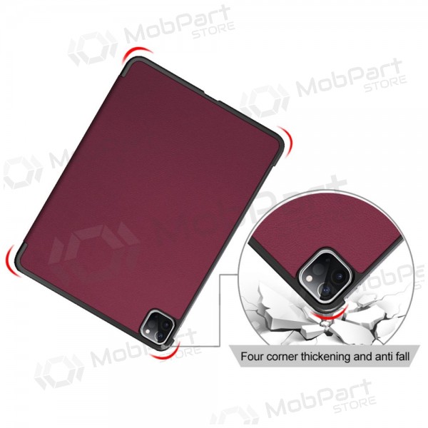 Lenovo Tab 10.1 funda - Smart Leather burdeos