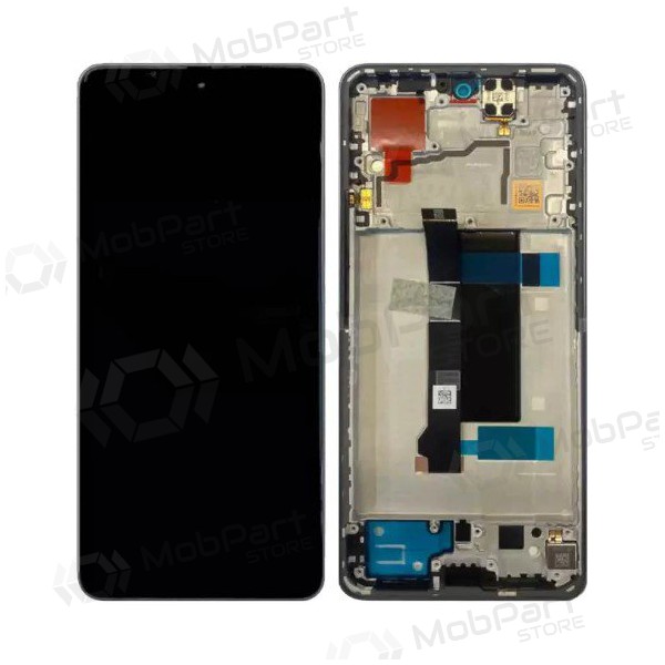 Xiaomi Poco X6 5G (compatible with Redmi Note 13 Pro 5G) pantalla (azul) (con un marco) (original) Xiaomi Poco X6 5G (compatible with Redmi Note 13 Pro 5G) pantalla (azul) (con un marco) (original)