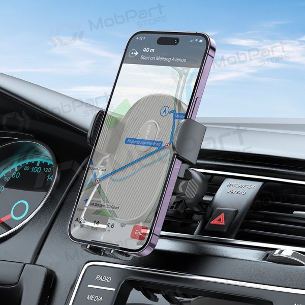 Soporte para teléfono de coche Borofone BH92 (air vent) negro