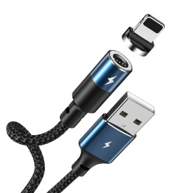 USB cable REMAX Magnetic lightning 1.2m (3A) (negro)