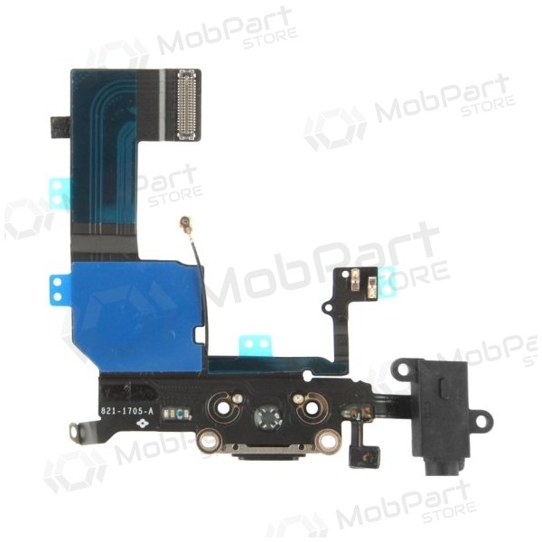 Apple iPhone 5C modulo de carga (negro) Apple iPhone 5C modulo de carga (negro)
