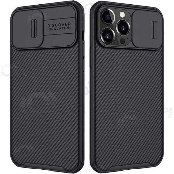 Apple iPhone 15 funda „Nillkin CamShield Pro“ (negro)