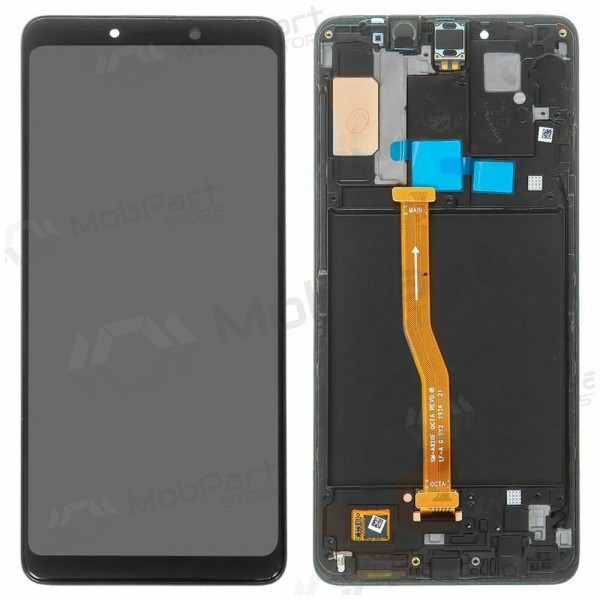 Samsung A920F Galaxy A9 (2018) pantalla (negro) (con un marco) (service pack) (original)
