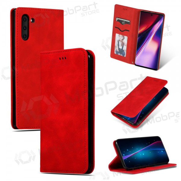 Funda para Apple iPhone 7 / 8 / SE 2020 / SE 2022 -Business Style- (rojo)