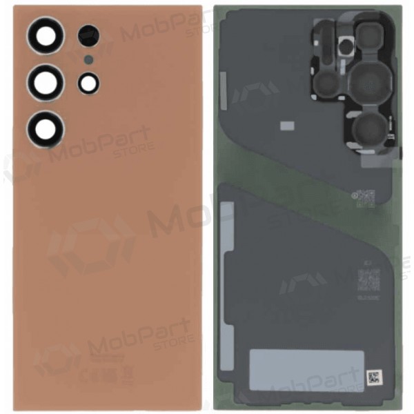 Tapa trasera para Samsung Galaxy S24 Ultra (naranja) (original)