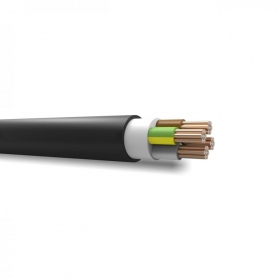 Cable de potencia Elpar N2XH-J 5x4 mm² de cobre XLPE LSZH CPR B2ca 1 kV monolítico.