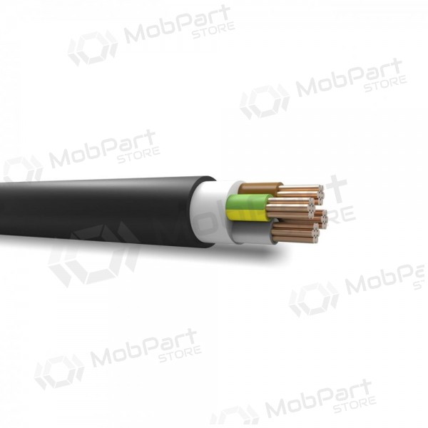 Cable de potencia Elpar N2XH-J 5x4 mm² de cobre XLPE LSZH CPR B2ca 1 kV monolítico.