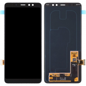 Samsung A530 Galaxy A8 (2018) pantalla (negro) (service pack) (original)