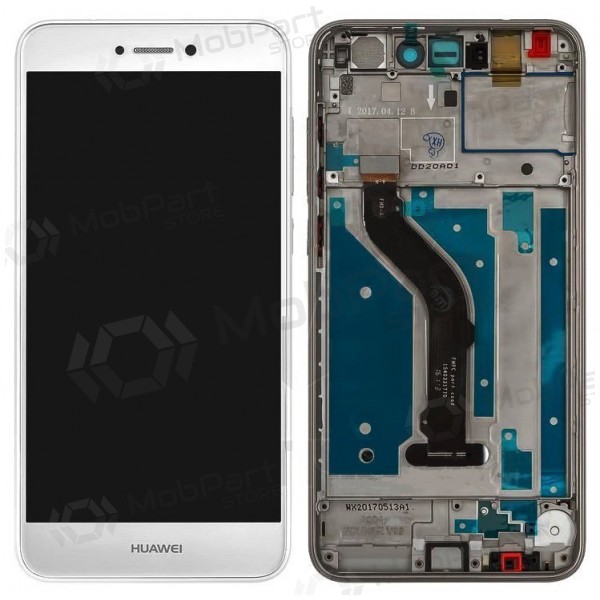 Huawei P8 Lite (2017) / P9 Lite (2017) / Honor 8 Lite pantalla (blanco) (con un marco)