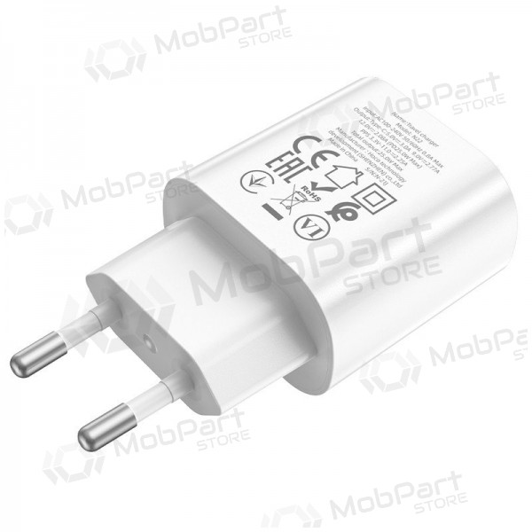 Cargador de teléfono Hoco N22 25 W USB-C blanco