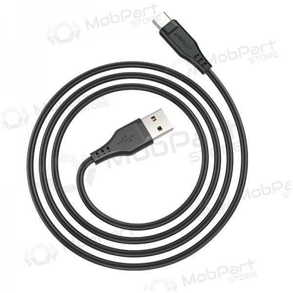 USB cable Acefast C3-04 USB-A to USB-C 1.2m negro