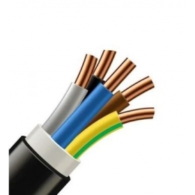 CYKY 5x10 mm2 cable de potencia (1 m)