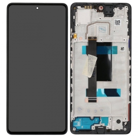 Xiaomi Redmi Note 12 Pro 5G / Poco X5 Pro 5G pantalla (negro) (con un marco) (original)