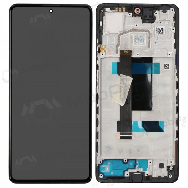 Xiaomi Redmi Note 12 Pro 5G / Poco X5 Pro 5G pantalla (negro) (con un marco) (original)