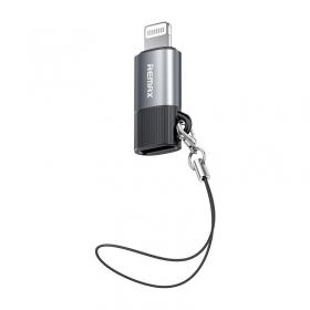 Adaptador Remax CB32 Lightning a USB-C USB 2.0 blanco