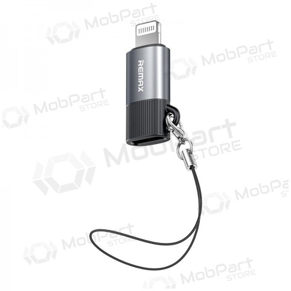 Adaptador Remax CB32 Lightning a USB-C USB 2.0 blanco