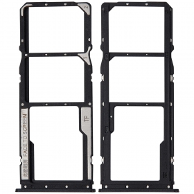 Soporte de tarjeta SIM para Xiaomi Redmi 10 5G (gris)
