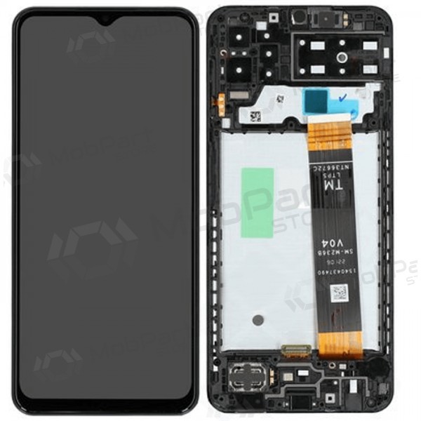Samsung Galaxy A13 4G pantalla (negro) (con un marco) (original)