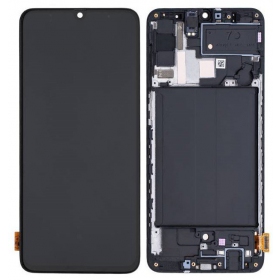 Samsung A705 Galaxy A70 2019 pantalla (negro) (service pack) (original)
