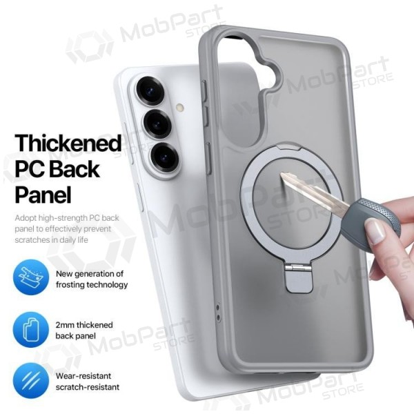 Funda para Samsung Galaxy S26 Ultra - Dux Ducis Yind Magnetic Stand (gris)