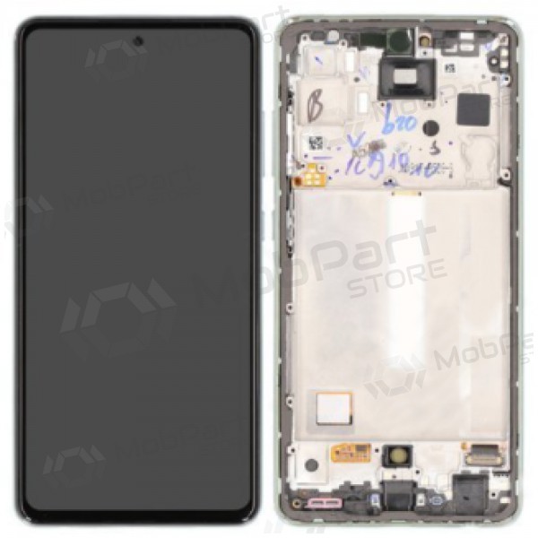 Samsung Galaxy A52s pantalla (Awesome Mint) (con un marco) (original) Samsung Galaxy A52s pantalla (Awesome Mint) (con un marco) (original)