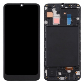 Samsung A305 Galaxy A30 (2019) pantalla (negro) (con un marco) (service pack) (original)