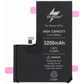 Batería para Apple iPhone 13 Pro, acumulador Di-Power 3200 mAh (capacidad aumentada)