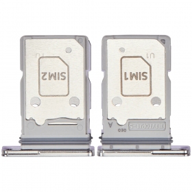 Soporte de tarjeta SIM para Samsung Galaxy Z Fold7 5G (plateado) (original)