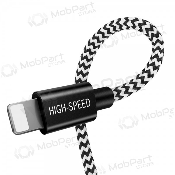 Cable USB Dux Ducis K-ONE 3 en 1 microUSB-Lightning-Type-C FastCharging 1,2 m
