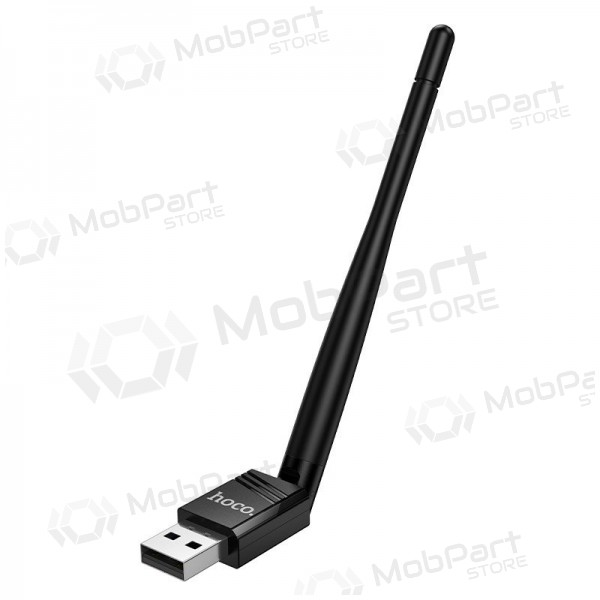 Adaptador USB Wi-Fi Hoco HI37 USB Wi-Fi 4 negro